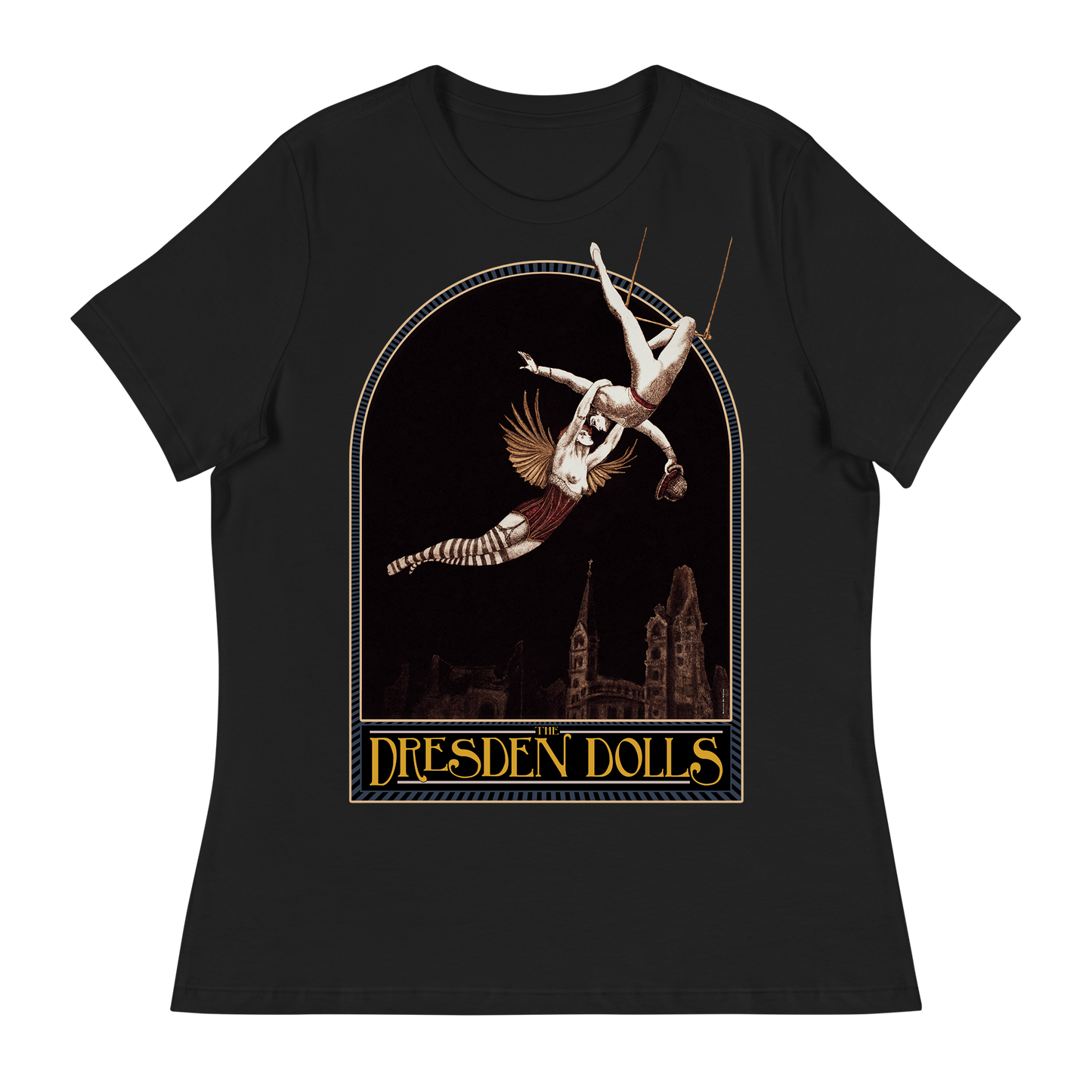 Dresden Dolls Reunited Tee (Fitted Cut)