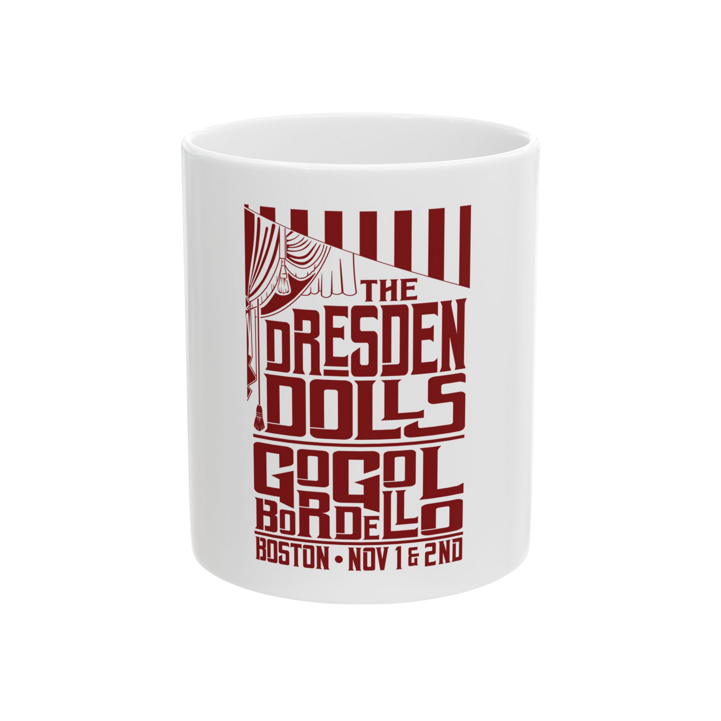 The Dresden Dolls / Gogol Bordello Limited Edition Roadrunner 2024 Coffee Mug