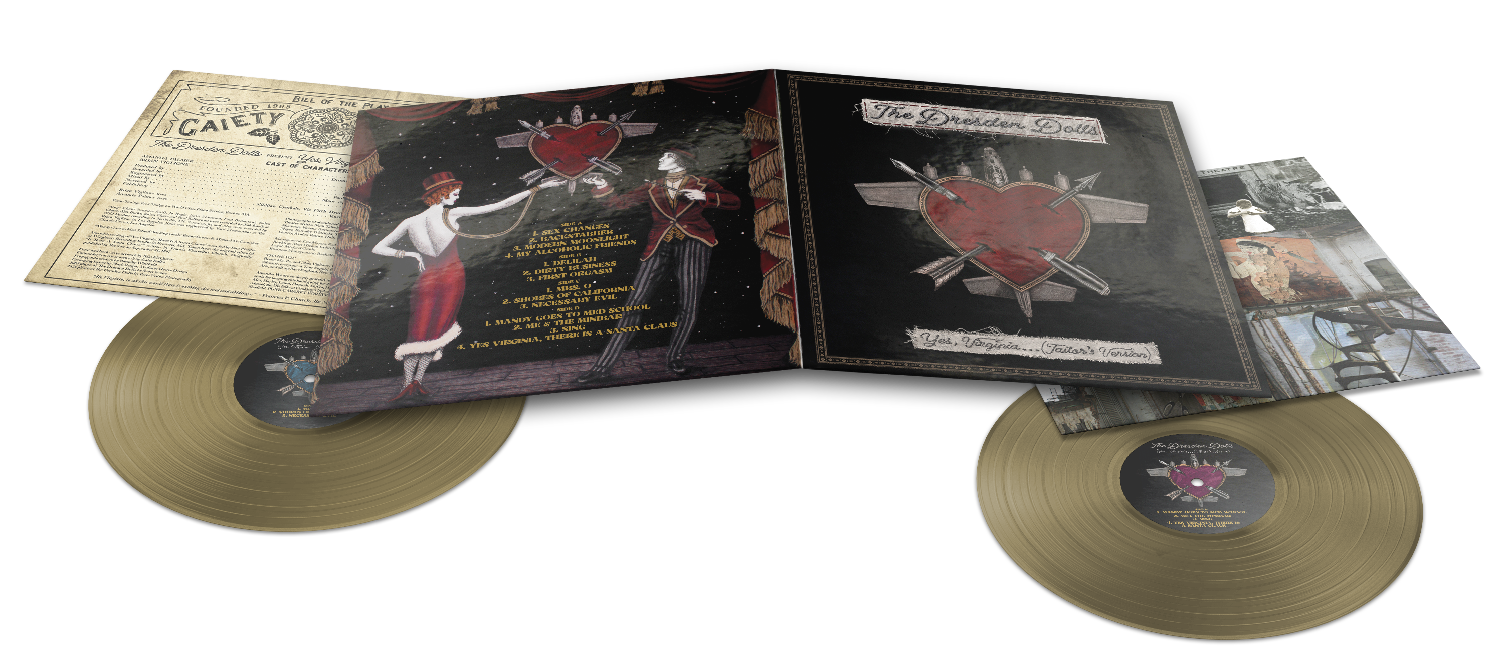 Yes, Virginia… (Tailor's Version) Standard Gold Vinyl Album (PRE