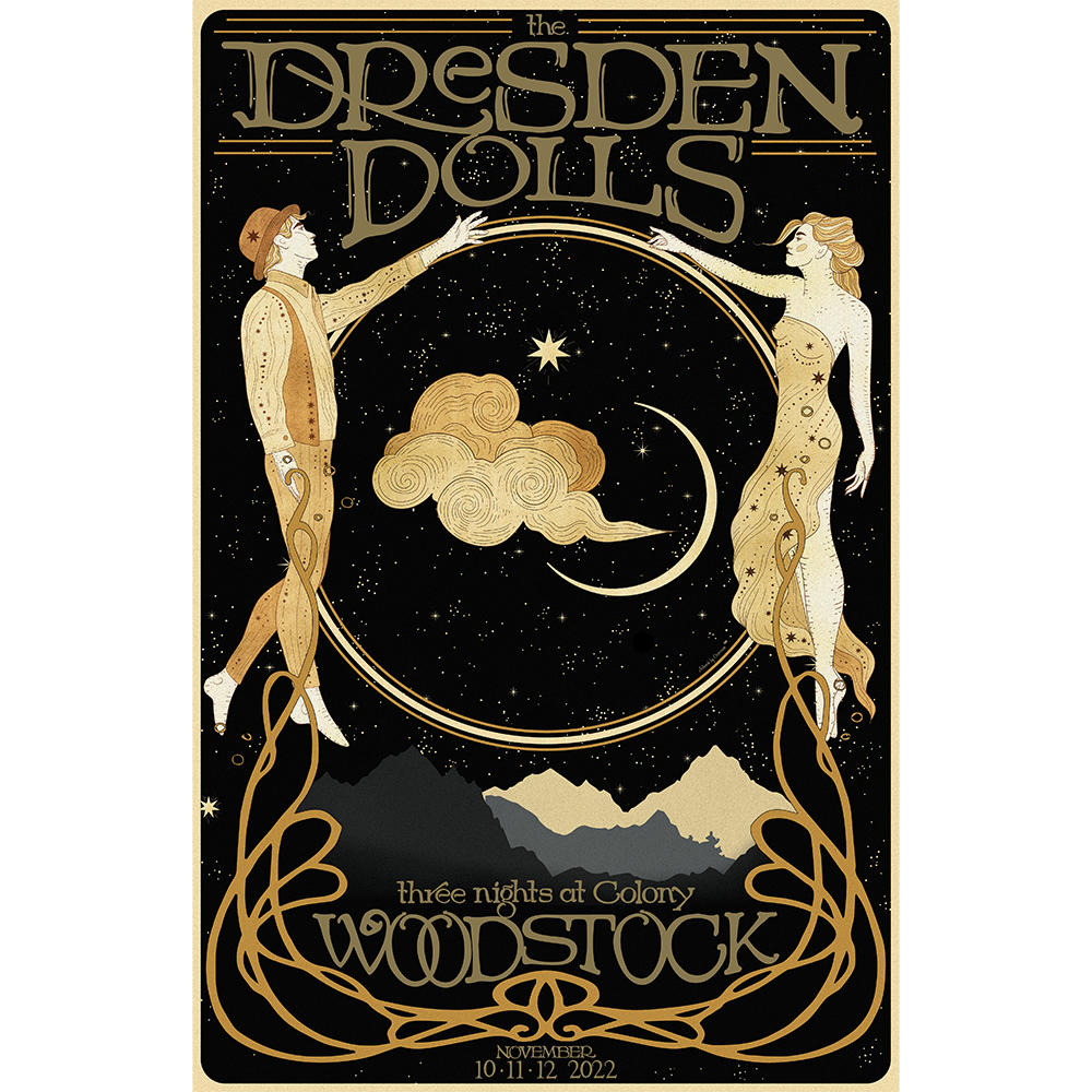 Dresden Dolls @ Colony Woodstock - Sticker