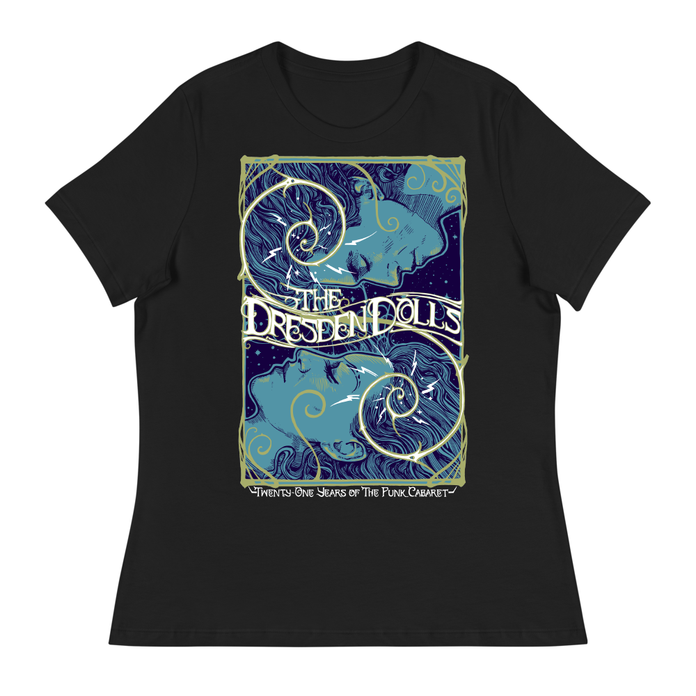 Malleus Blue Fitted Cut Tee