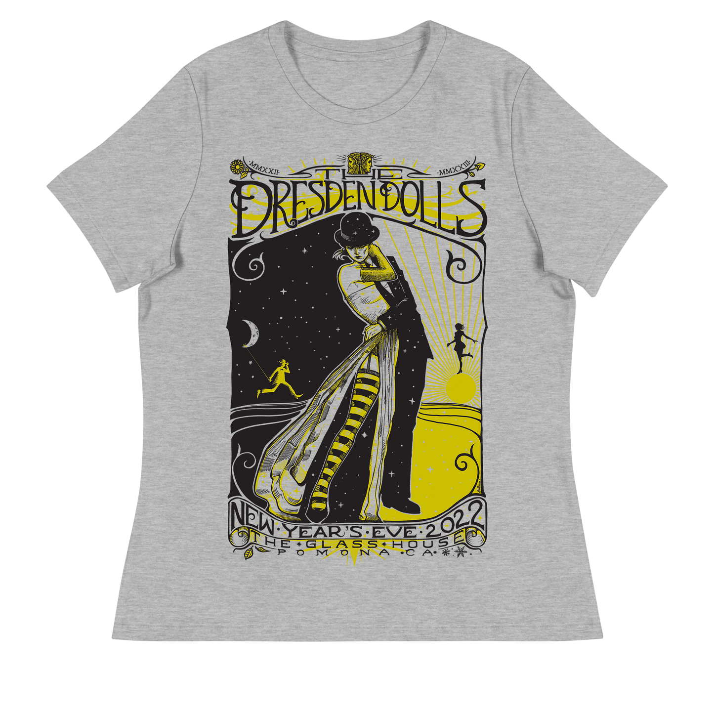 Dresden Dolls @ Pomona - Tee (Fitted Cut)