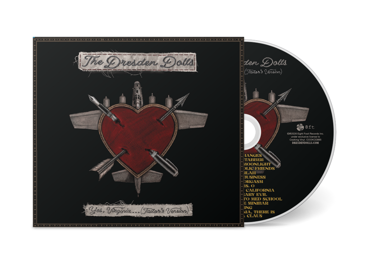 Yes, Virginia…(Tailor’s Version) Deluxe Digipack CD. (PRE-ORDER)