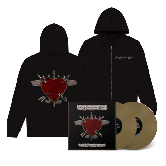 Yes, Virginia…(Tailor’s Version) Gold Double Vinyl Gatefold Album +  Heartplane Zip-Up Hoodie Pack (PRE-ORDER)