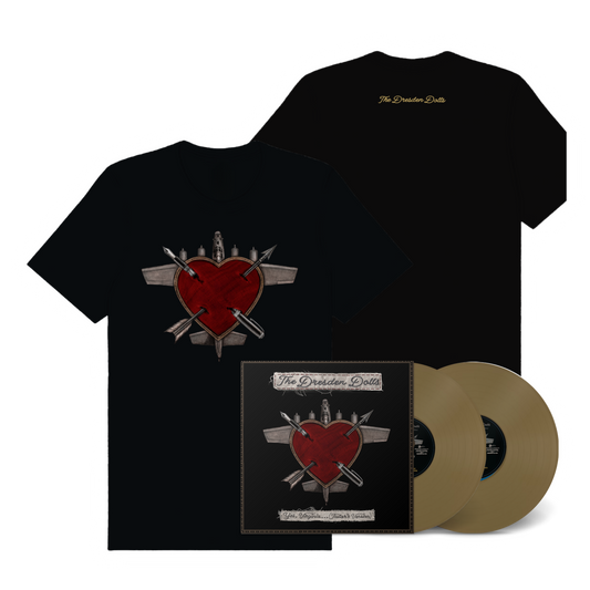 Yes, Virginia…(Tailor’s Version) Gold Double Vinyl Gatefold Album +  Heartplane T-Shirt Pack. (PRE-ORDER)