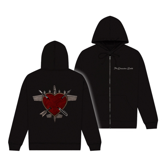 Heartplane Zip Up Hoodie (PRE-ORDER)