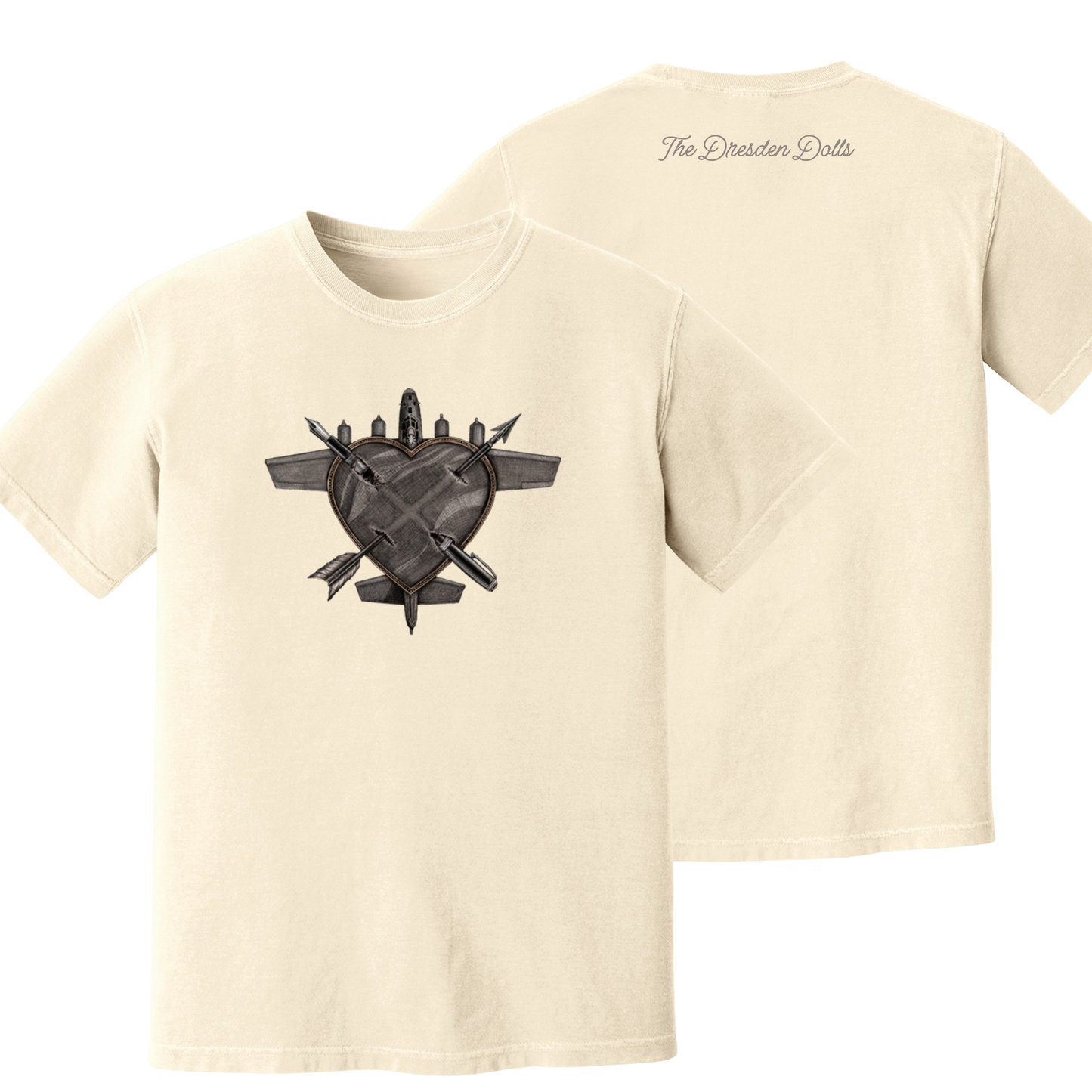 Heartplane T-Shirt - Ivory (PRE-ORDER)