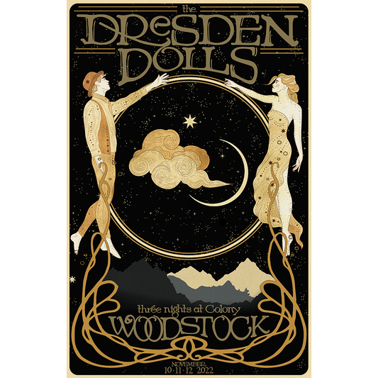 Dresden Dolls @ Colony Woodstock - Poster STANDARD