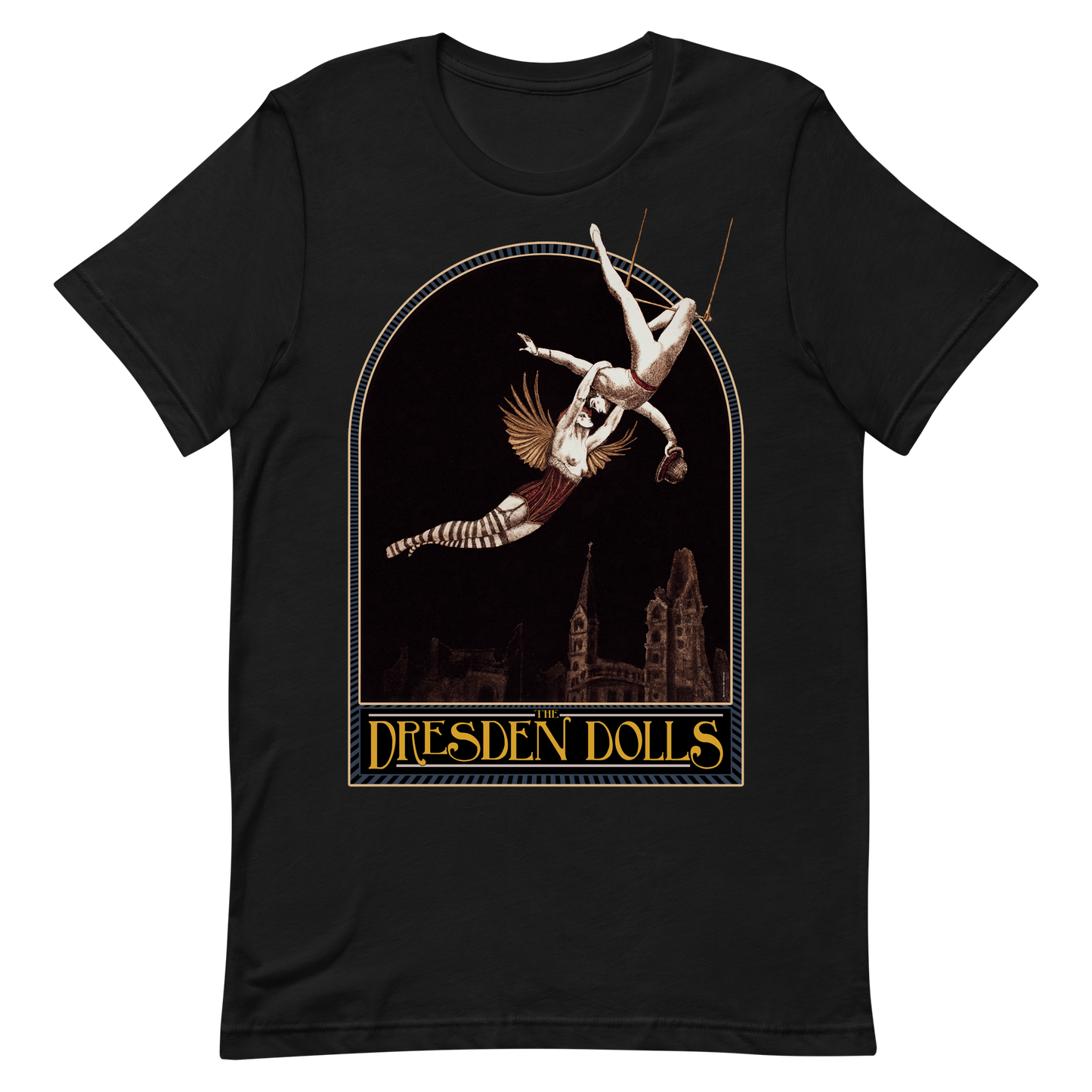 Dresden Dolls Reunited Tee (Straight Cut) - Philly & DC