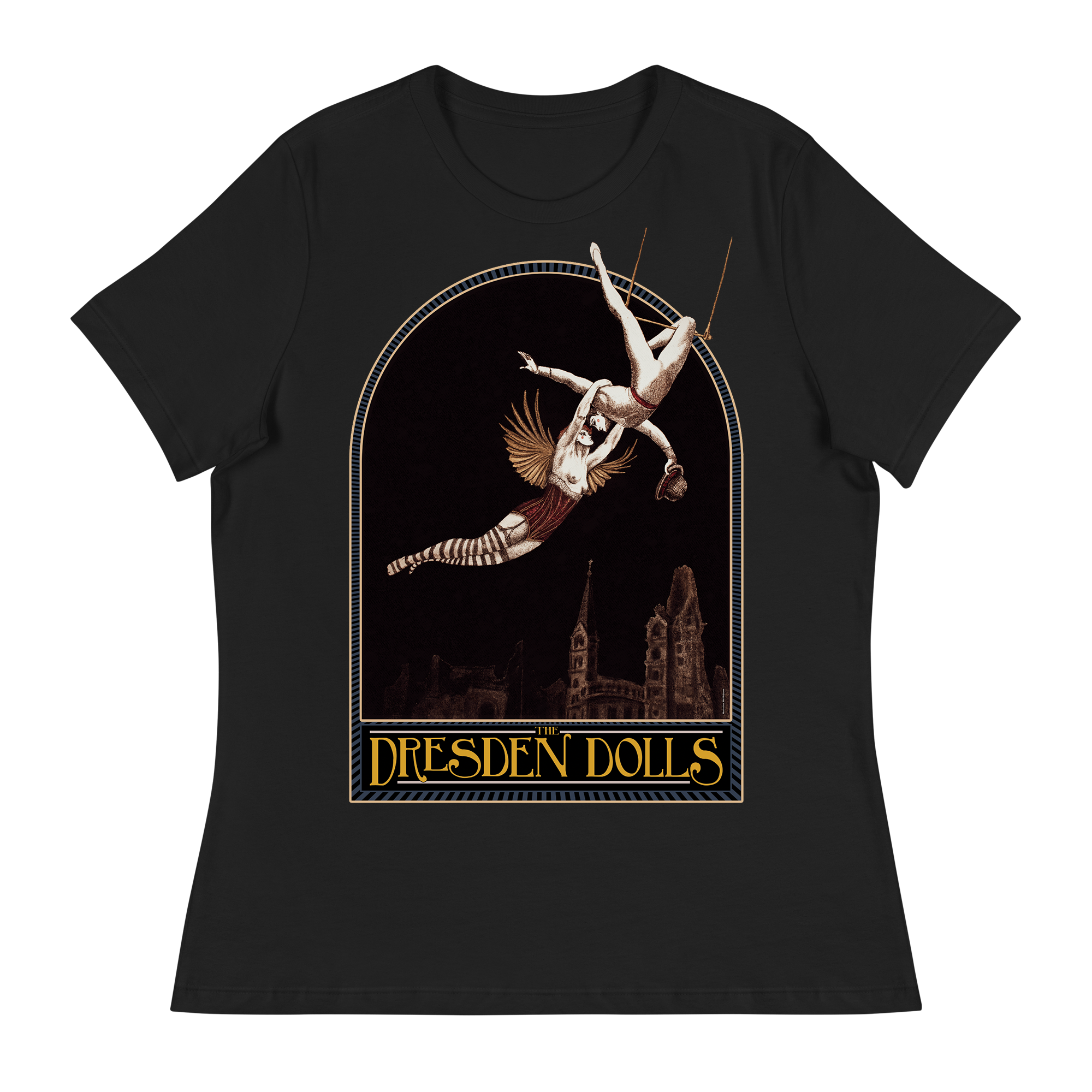 Dresden Dolls Reunited Tee (Fitted Cut)