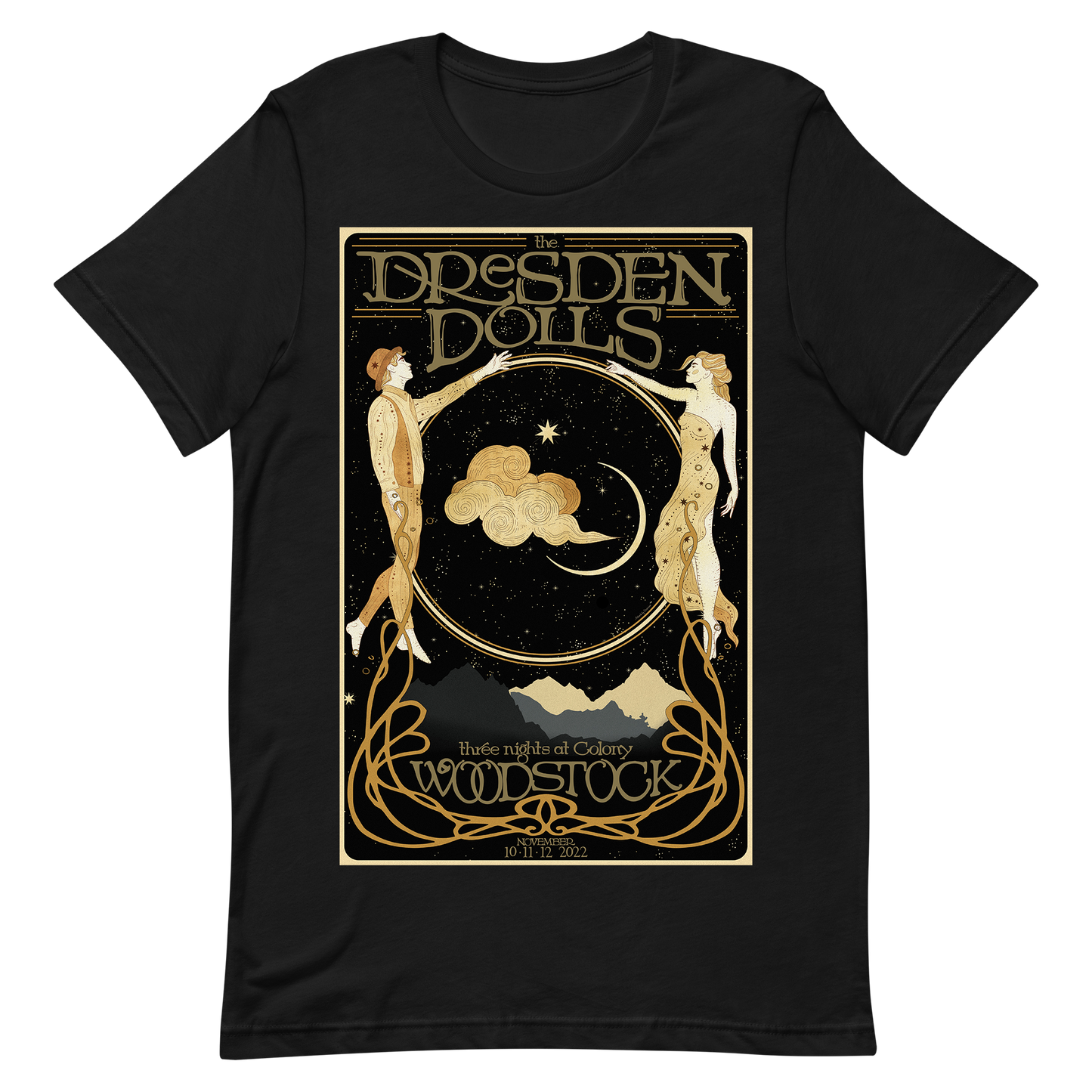 Dresden Dolls @ Colony Woodstock - Tee (Straight Cut)