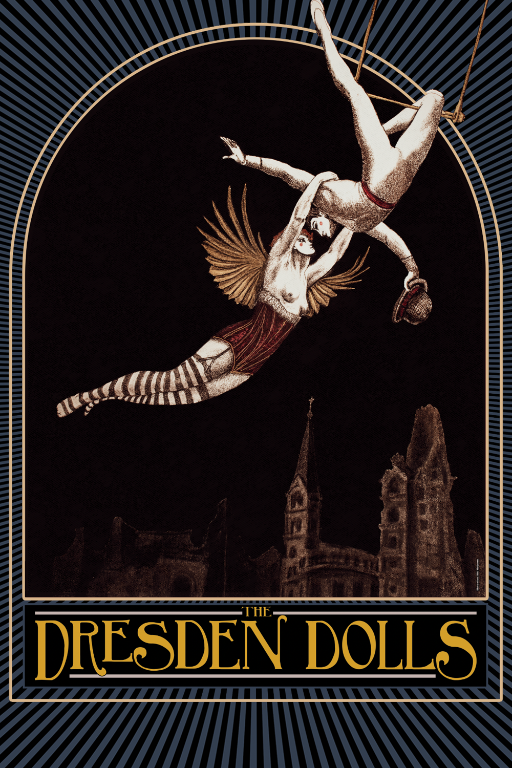Dresden Dolls Reunited Deluxe Poster